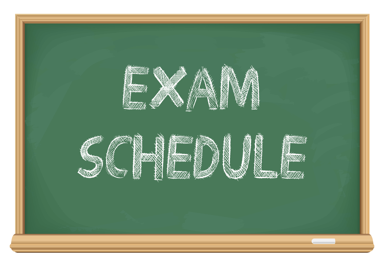 Final Exams Schedule of Fall 2018 Mining Studies & Research Center